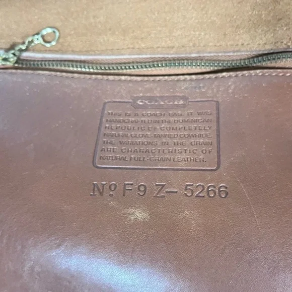 Vintage Coach Beekman 5266 Shoulder Bag Leather Messenger Briefcase Laptop - Picture 2 of 16